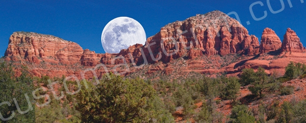 Sedona and Moon Rear Window Graphic