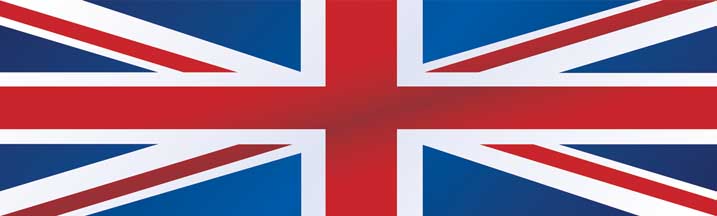 Union Jack British Flag Rear Window Graphic