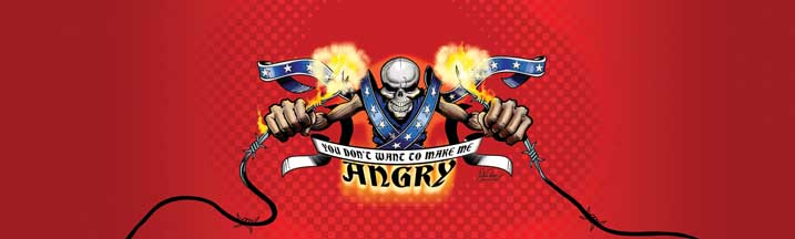 John Rios Angry Rocker Rear Window Graphic