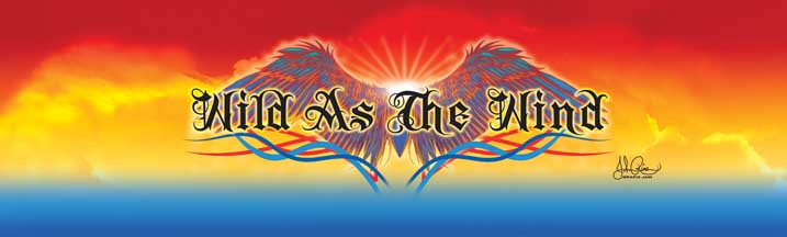 John Rios Wild as the Wind Eagle Rear Window Graphic