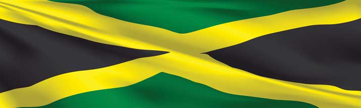 Jamaican Flag Rear Window Graphic