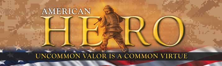 American Hero Rear Window Graphic