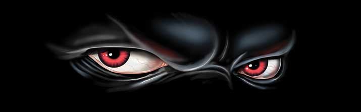 Phantom Stare Rear Window Graphic