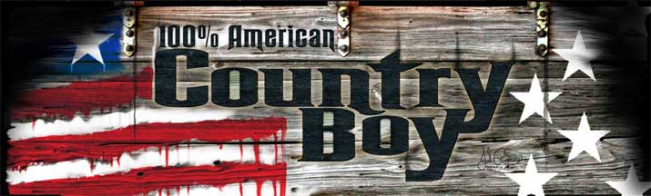 Country Boy Rear Window Graphic