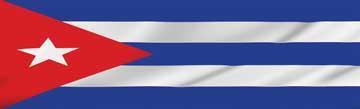 Flag of Cuba Rear Window Graphic