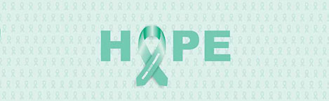 Ovarian Cancer Awareness Rear Window Graphic