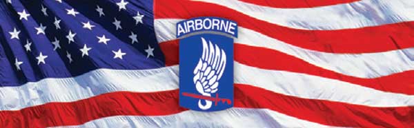 173RD AIRBORNE BRIGADE and Flag Rear Window Graphic