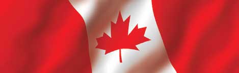 CANADIAN FLAG Rear Window Graphic