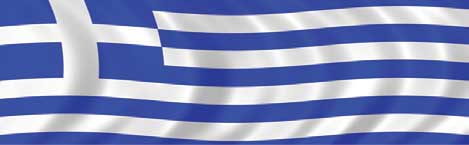 GREEK FLAG Rear Window Graphic