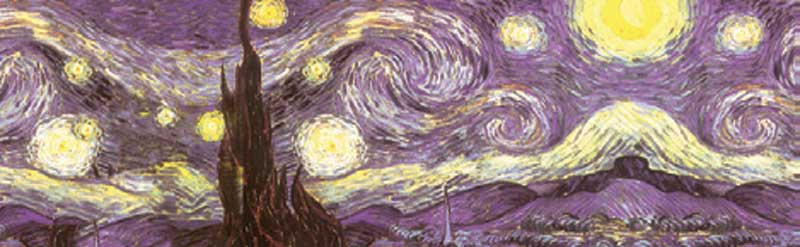 Starry Night By Van Gogh Rear Window Graphic