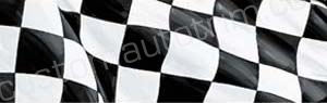 Checkered Flag Rear Window Graphic