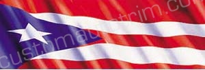 Puerto Rican Flag Rear Window Graphic