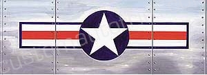 Fighter Plane Air Corps Rear Window Graphic