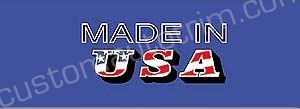 Made in USA Rear Window Graphic