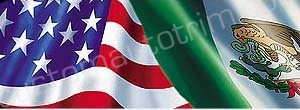 Mexican-American Flag Rear Window Graphic