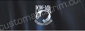 POW Flag Rear Window Graphic