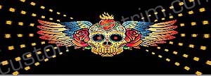 Flying Skull Rear Window Graphic